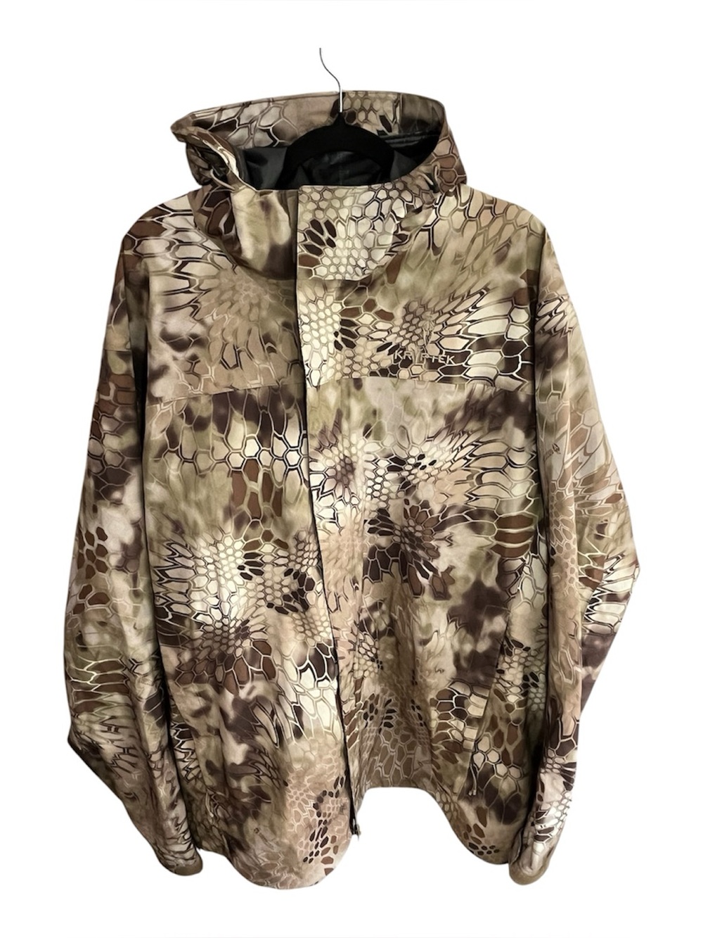 Kryptek Jupiter Rain Jacket Highlander Camouflage Hunting Print Size XXXL